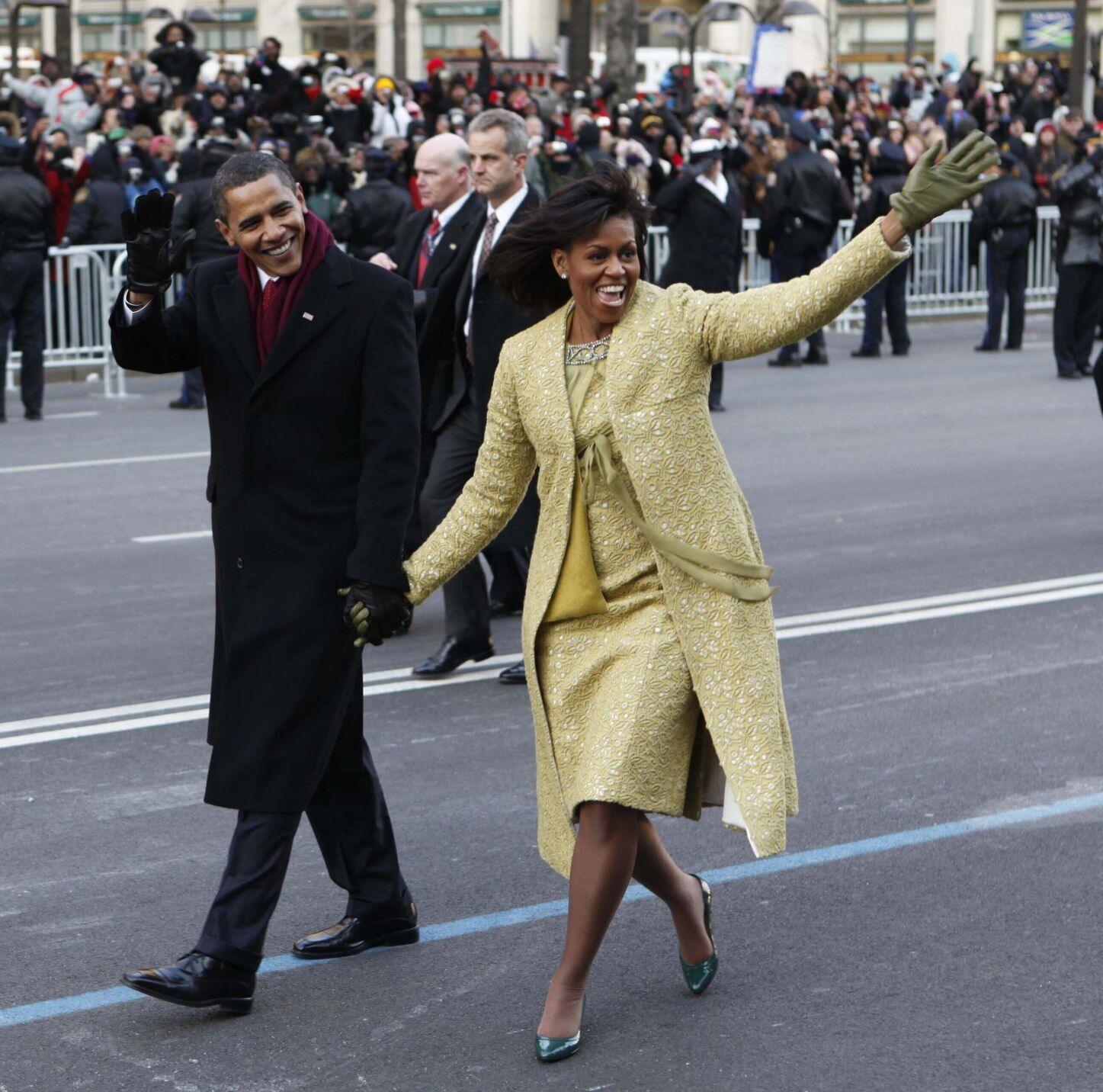 Barack Obama and Michelle Obama